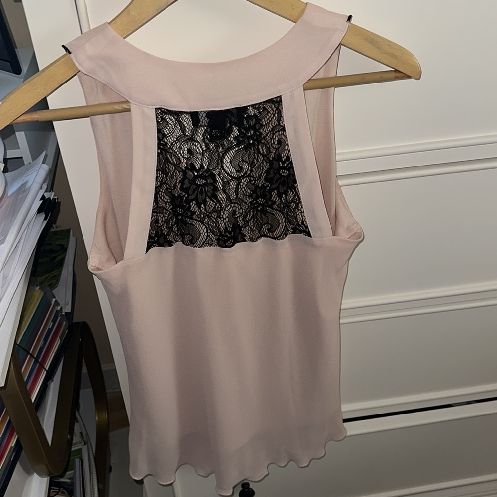 BCX Pink Ruffled Blouse - Picture 2 of 2
